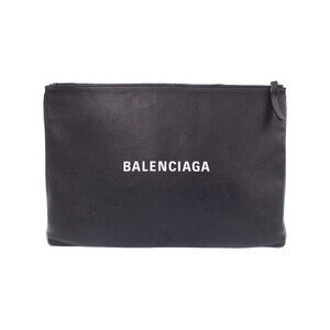 Balenciaga Logo Clip L Clutch Bag